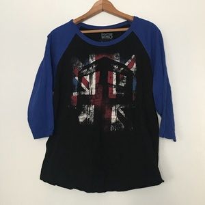 Doctor Who Baseball T-Shirt